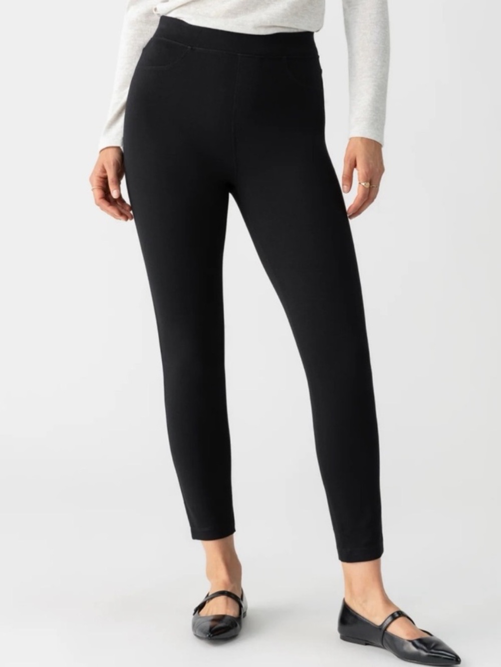 Sanctuary Women's Runway Semi High-Rise Legging Black Size S